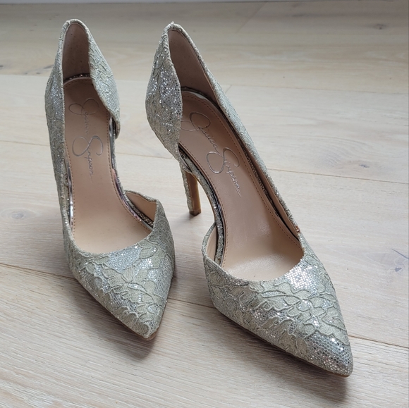 JESSICA SIMPSON | Silver Heels - Picture 4 of 10